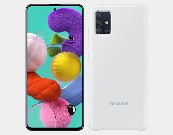 Samsung Galaxy A51 (SM-A515F/DS) Dual SIM 128GB,6GB RAM - Prism Crush White