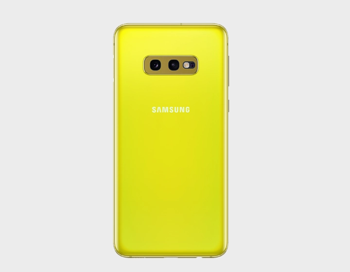 Samsung Galaxy S10e SM-G970F/DS 128GB 6GB Dual SIM Factory Unlocked (Canary Yellow)