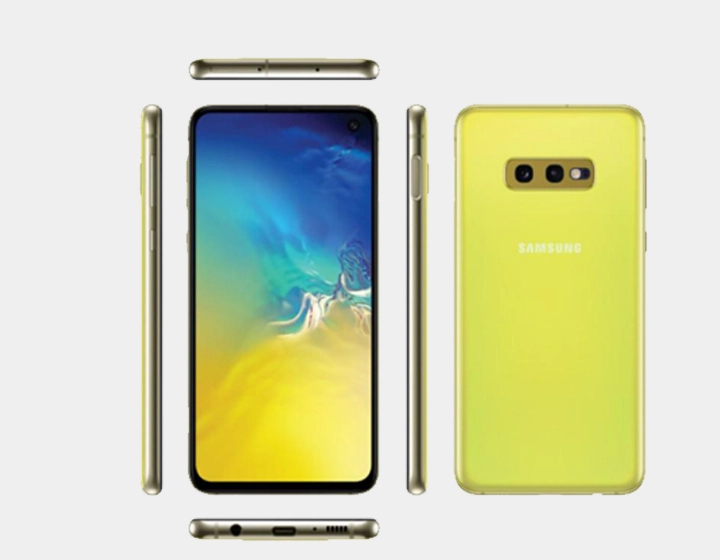 Samsung Galaxy S10e SM-G970F/DS 128GB 6GB Dual SIM Factory Unlocked (Canary Yellow)