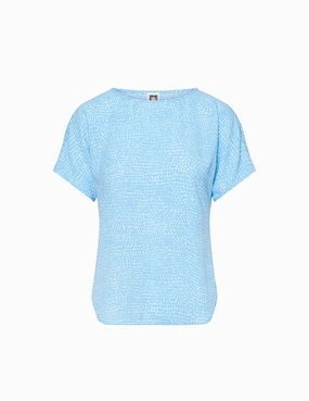 Short Sleeve Bateau Blouse- Sale