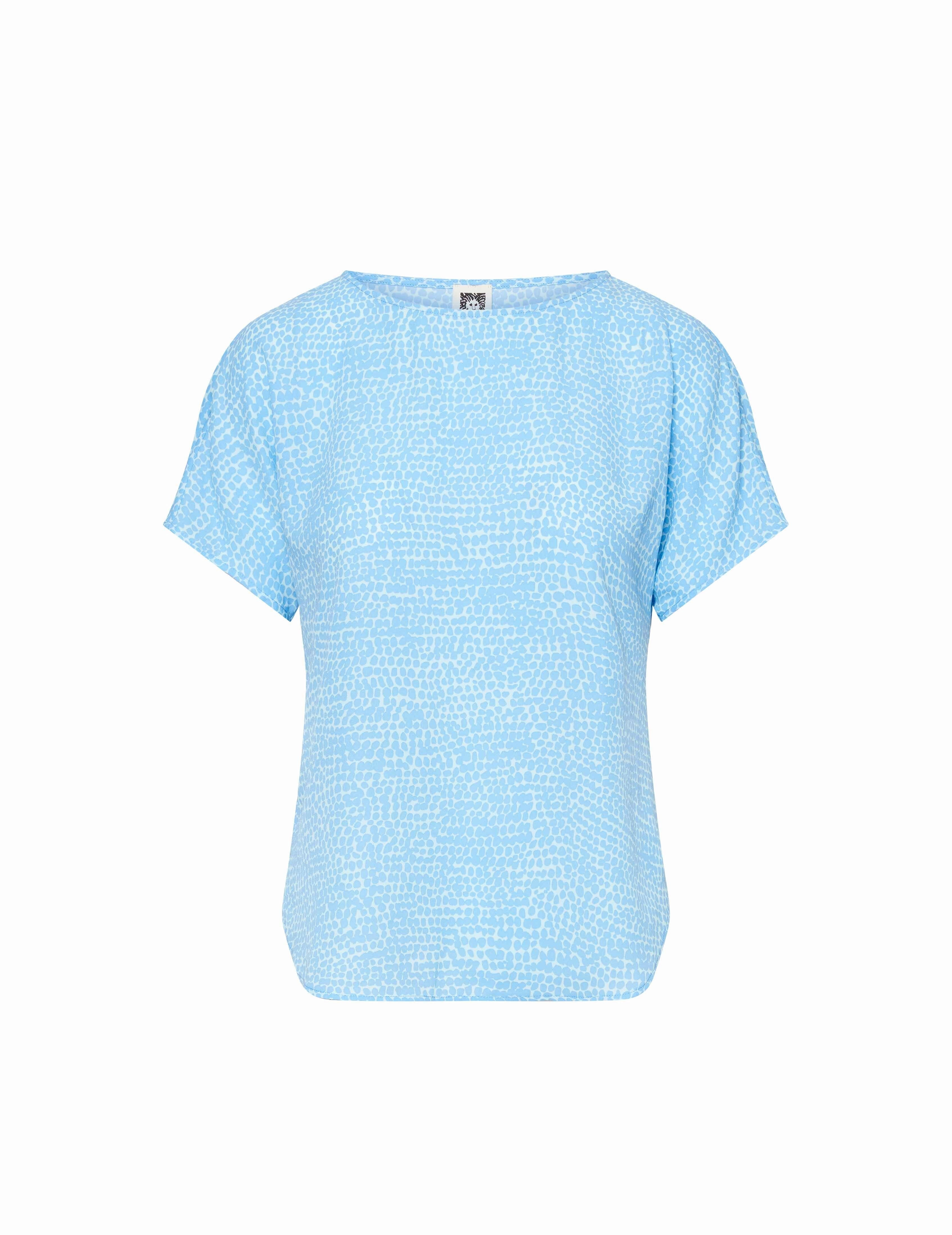 Short Sleeve Bateau Blouse- Sale