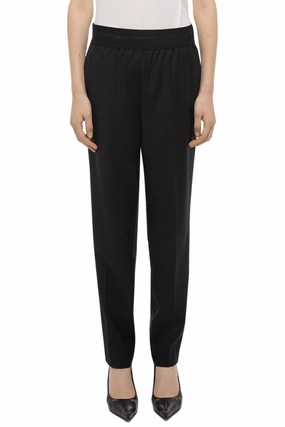 Tapered Wool Trousers