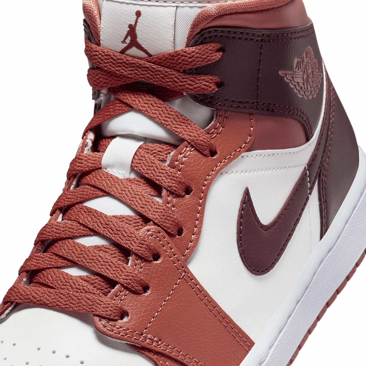 Wmns Air Jordan 1 Mid 'Dusty Peach'
