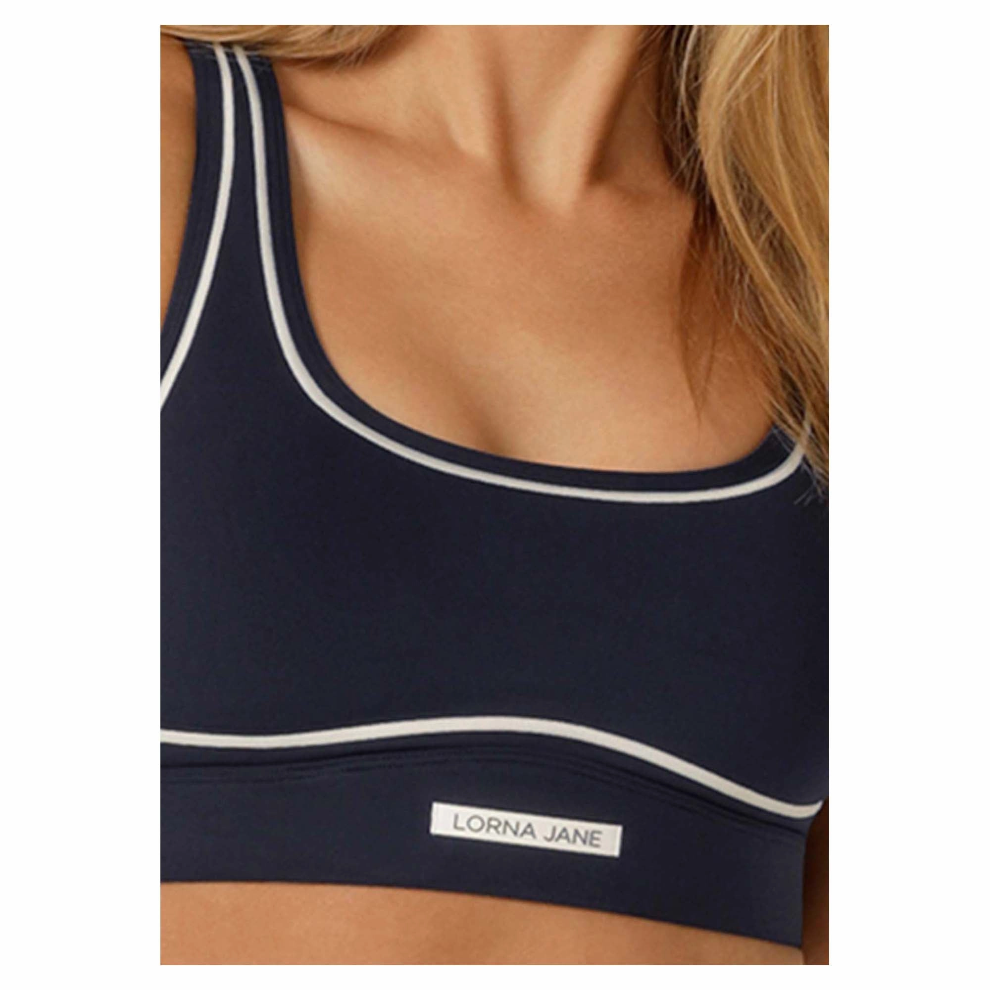 Women's Retro Track High Support Sports Bra