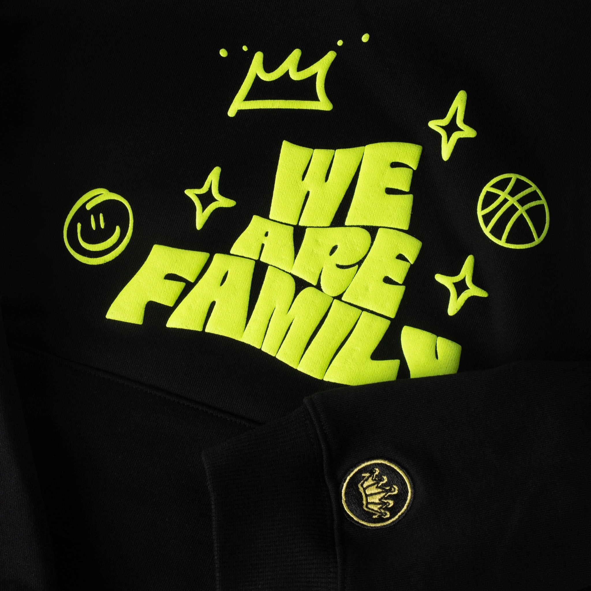 Youth WE ARE FAMILY Graphic Hoodie